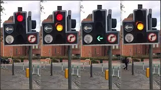 Colchester: North Hill J/O Middleborough, Siemens Helios & Mellor Traffic Lights