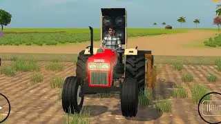 🔴Swaraj Mini Tractor Live Gameplay | खेत की जुताई Realistic Farming Simulator