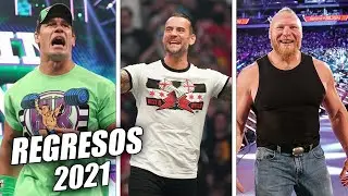 TOP 10 REGRESOS EN WWE 2021