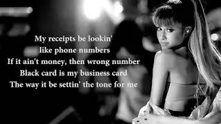 Ariana Grande - 7 rings (Lyrics)