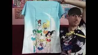 Bishoujo Senshi Sailor Moon - Moon, Mercury, Mars, Jupiter, Venus T-Shirt / Camiseta de Manga Corta