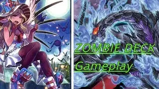 YUGIOH ZOMBIE DECK/ZOMBIE HORDE GAMEPLAY !!!! ( with deck list!! )