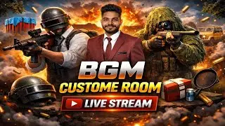 🎮🔥 BGMI Live Custom Room | Public Match | Winner Winner Chicken Dinner 🏆 | Live Stream Hindi