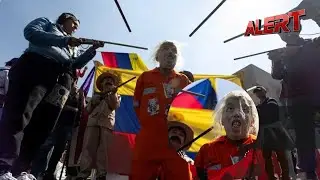 В Мехико вспыхнули антитрамповские протесты, демонстранты требуют освобождения Мадуро.
