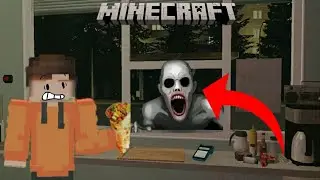 ကျနော် Minecraft ထဲမှာ Shawarma ရောင်းခဲ့တယ်/Scary Sharwarma in Minecraft 