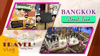Exotic Thai Street Food | Fried Insects on Bangkok Streets | Travel With Samant Vlogs