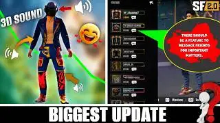 New Update? 3D Sound - Gun Sound Change - Charector Animation Change🤯 Scarfall 2.0