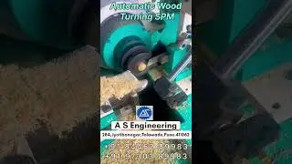 Automatic Wood Turning Machine SPM