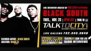 PART 1 - Black South's Interview on talktocity.com w/Big City