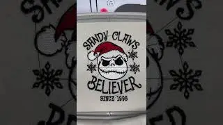 Nightmare Before Christmas Jack Skeleton. Sandy Claws Believer Since 1998