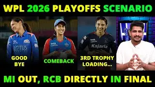 SHOCKING! 😱 Mumbai Indians OUT of WPL 2026? | RCB Direct Entry in Final | WPL 2026 Playoffs Scenario
