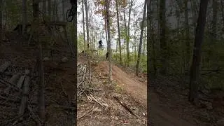 Second Drop On Skid Mark At The Highlands MTB Park!