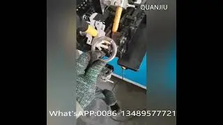 New Style Automatic Automatic Wire Ring Making Machine + Mechanical Gripper TIG Butt Welding Machine