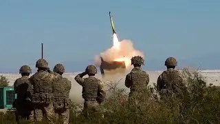 M270 MLRS (Multiple Launch Rocket System) Live-Fire Training With UK 2-6 Royal Artillery Regiment