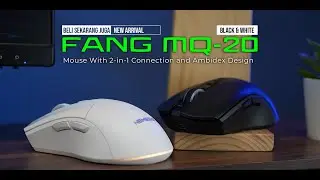 Mouse With 2-in-1 Connection andAmbidex Design | Fang MQ-20