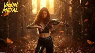 Epic Violin x Metal | Heavy Metal intrumental | 003 - MetalSynthAI
