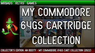 My Commodore 64 Game System (GS) Cartridge Collection 2022