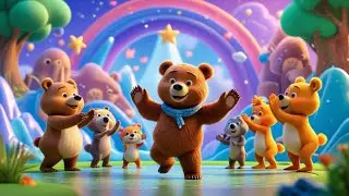 Dancing Bear | Bear Song for kids | Nursery rhymes and Kids song by Chuckling Tv