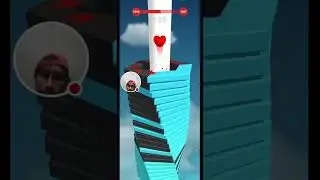 stack ball live gameplay with episode 11 ⚽❤️ #stackball #live #shortslive #gameplay