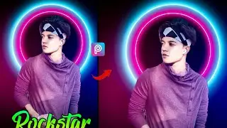 How to edit Rockstar DP photo editing in PicsArt with New ticks in tips.
