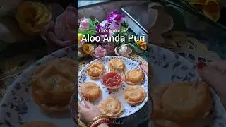 Aloo Anda Puri | Breakfast Special | Crispy & Fluffy Poori with Potato Egg Curry | Dipar Heshel