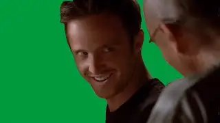 Walt Teaches Jesse About Battery, Wire Scene -  GREEN SCREEN