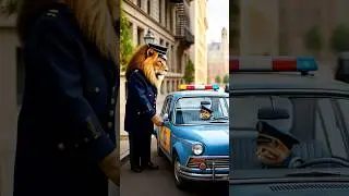 cute kitten picks up lion commander 😱🙀 #cat #catlovers #lion #shortvideo #kitten