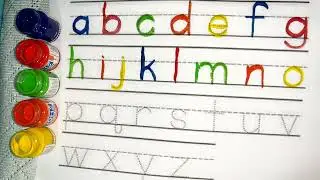 ABCD Writing for kids / Alphabets writing / ABCD for kids /a for apple #kids #abcdwriting #aforant