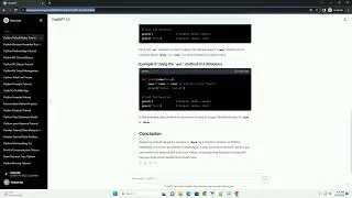 python assign default value if none
