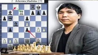 Wesley So's Attacking King & Power Pawns VS Artemiev ~ Chessable Masters Game 3 Semi-Finals