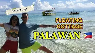 Floating Cottage & Hidden Sandbar Adventure | Canigaran, Palawan Philippines