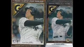 2018 Topps Gallery Baseball Blaster Box & Value Pack Break