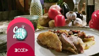Espatlla de xai al forn amb samfaina | Cuines