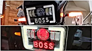 Boss projector  multifunction flasher and indicators fitings