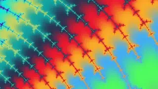 Swirly Snowflakes - Mandelbrot Fractal Zoom (e150) [2k60fps]
