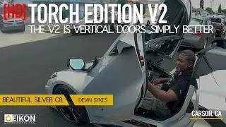 Установка вертикальной двери C8 Torch Edition | Карсон, Калифорния (Девен Сайкс)