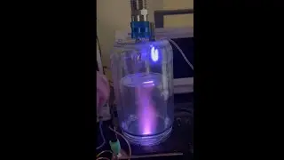 Magnetron sputtering deposition with DIY vacuum chamber and DC step up converter