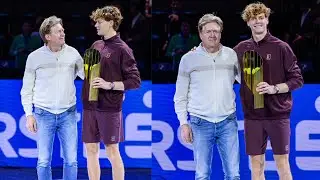 Jannik Sinner Shares Emotional Moment with Father After Vienna Open Win
