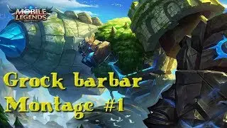 Grock Best Moments Montage #1. Mobile Legends Bang Bang Indonesia. MLBB Indo.