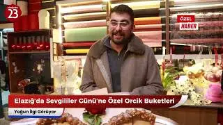 Son Dakika: Sevgililer G&uuml;n&uuml;'nde Trend Değişti! Orcik Buketleri B&uuml;y&uuml;k İlgi G&ouml;rd&uuml;