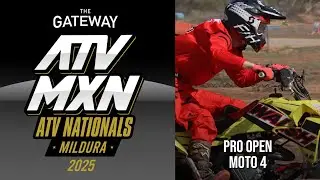 Mildura Gateway 2025 Australian ATV MX Nationals - Pro Open Moto 4
