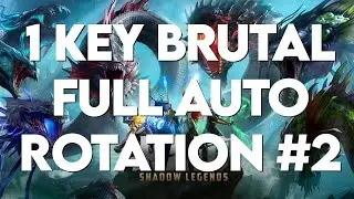 Full Auto 1 Key Brutal Hydra Rotation #2 - Raid: Shadow Legends