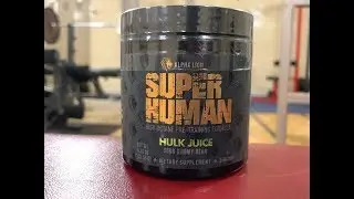 🎉PRODUCT OF THE WEEK!🎉. &ldquo;Super Human&rdquo; Pre-Workout by Alpha Lion! 🗣PRODUCT REVIEW!