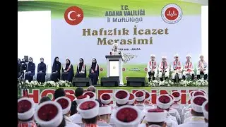 Adana’da 475 hafız icazet aldı