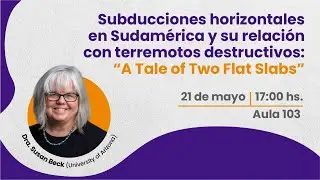 Subducciones horizontales en Sudam&eacute;rica y su relaci&oacute;n con terremotos destructivos.