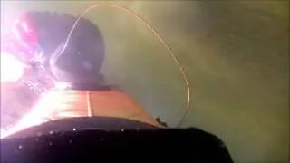 Upside down kayaking