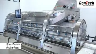 SpaceFeeder - double layer / Pharma / Infeed System / Zuf&uuml;hrsystem / RonTech
