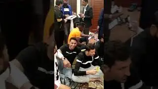 Team hospitality by Shahid Afridi at Home #SultansFamily #PSL8 #MyTube