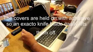 Laptop screen replacement / How to replace laptop screen HP Pavillion DM-4