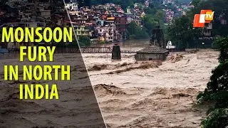 Monsoon Fury Batters North India With Floods, Landsips And Destruction, Several Killed
